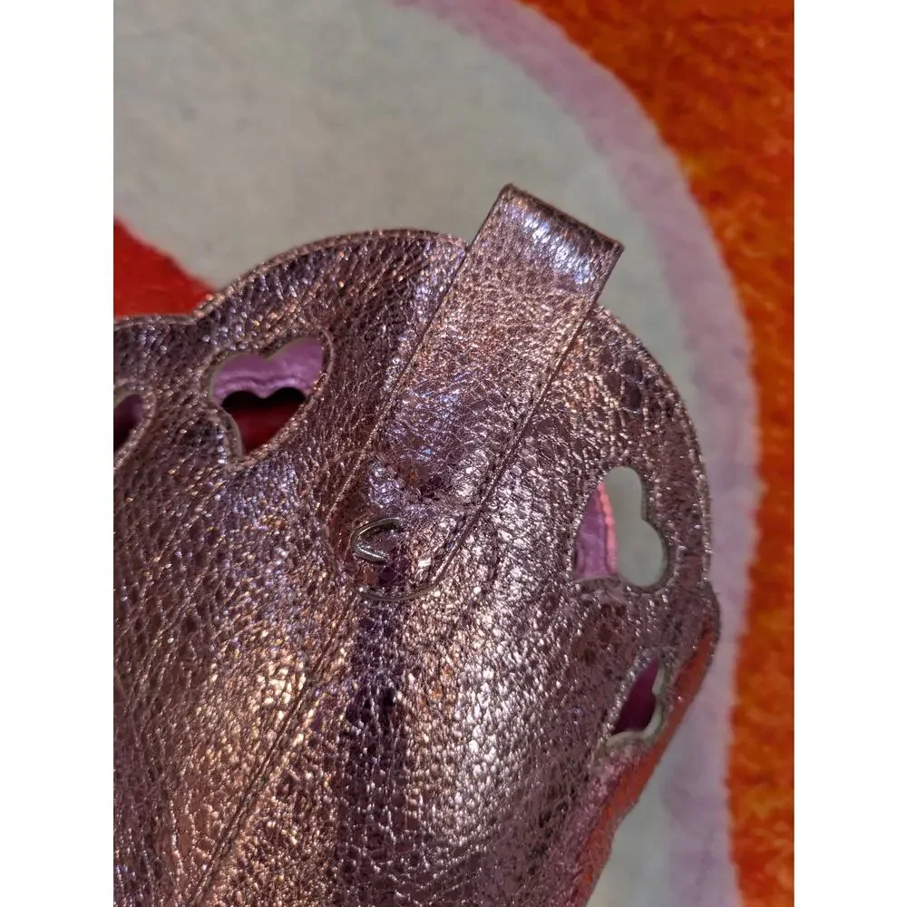 Circus NY by Sam Edelman Pink Metallic Jadia Cowboy Boots Size 10